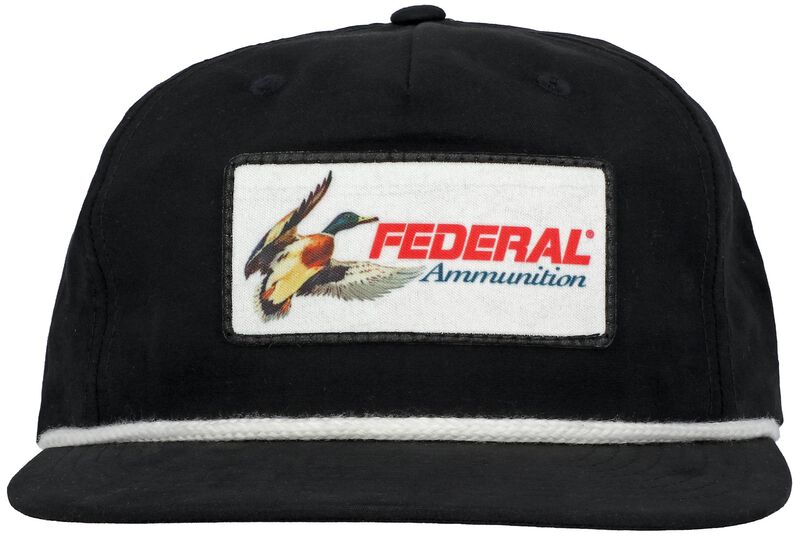 Federal Duck Patch White Rope Hat
