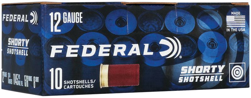 Shorty Shells, 12 Gauge, 8 Shot, 1-3/4 in, 15/16 oz, 1145 fps