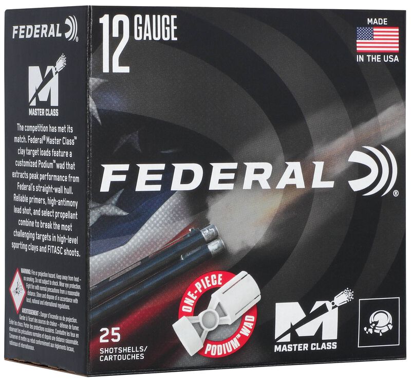 Master Class, 12 Gauge, 7.5 Shot, 2-3/4 in, 1 1/8 oz, 1235 fps