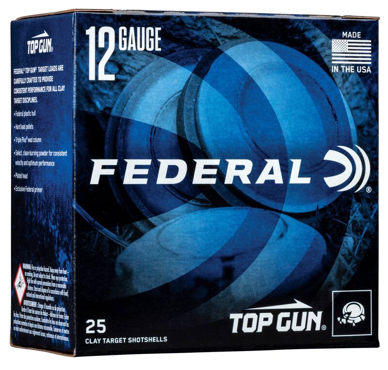 Top Gun, 12 Gauge, 7.5 Shot, 2-3/4 in, 1 oz, 1180 fps