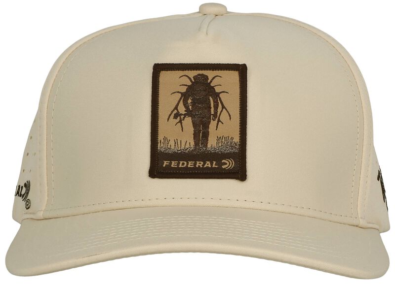 Federal/Waggle Pack Out Hat, Cream, One Size Fits Most