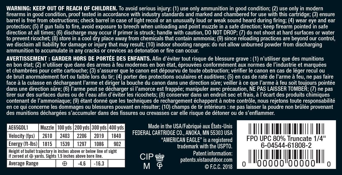 Federal 65 Grendel 120gr OTM – Reliable 6.5 Grendel Range Ammo, 2610 fps, 20 Rounds - Image 4