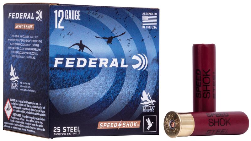 Speed-Shok, 12 Gauge, 2 Shot, 3-1/2 in, 1 1/2 oz, 1500 fps