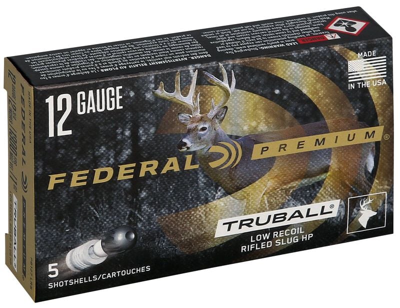 TruBall Rifled Slug, 12 Gauge, 438 Grain, 2-3/4 in, 1300 fps