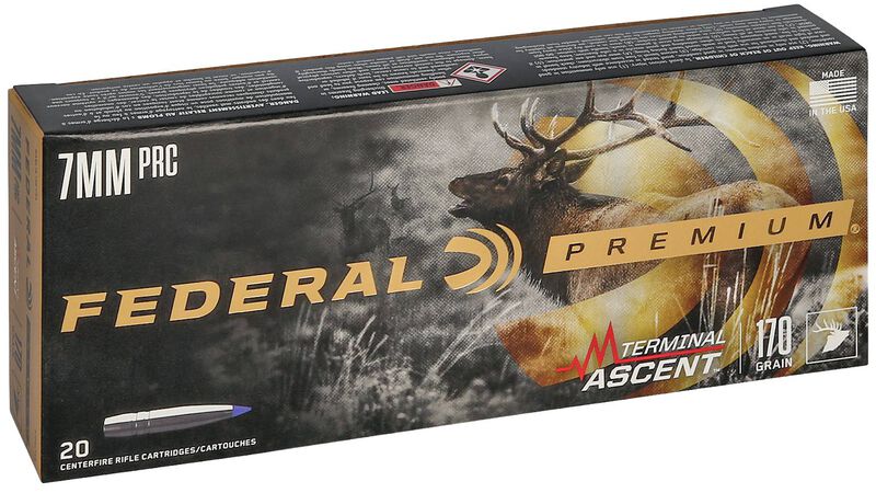 Terminal Ascent, 7MM PRC, 170 Grain, Terminal Ascent, 2950 fps