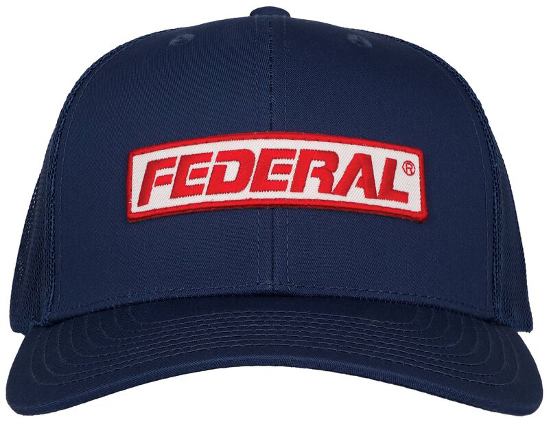 Federal Logo Patch Hat, Blue, One Size Fits Most