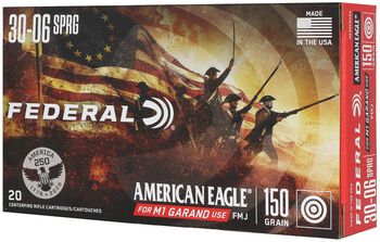 250th Anniversary USA Rifle, 30-06 Springfield, 150 Grain, Full Metal Jacket, 2740 fps