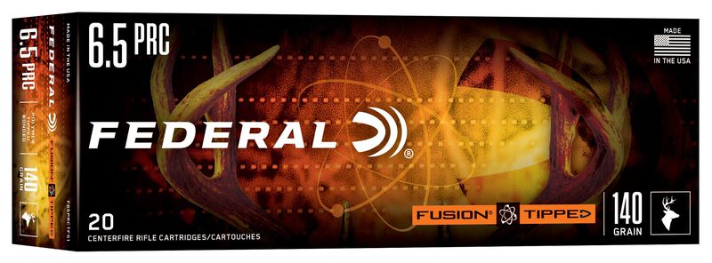 Fusion Tipped Rifle, 6.5 PRC, 140 Grain, Fusion Tipped, 2975 fps