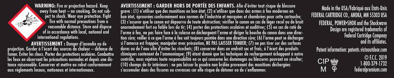 Power-Shok Rifle, 7.62x39, 123 Grain, Jacketed Soft Point, 2350 fps