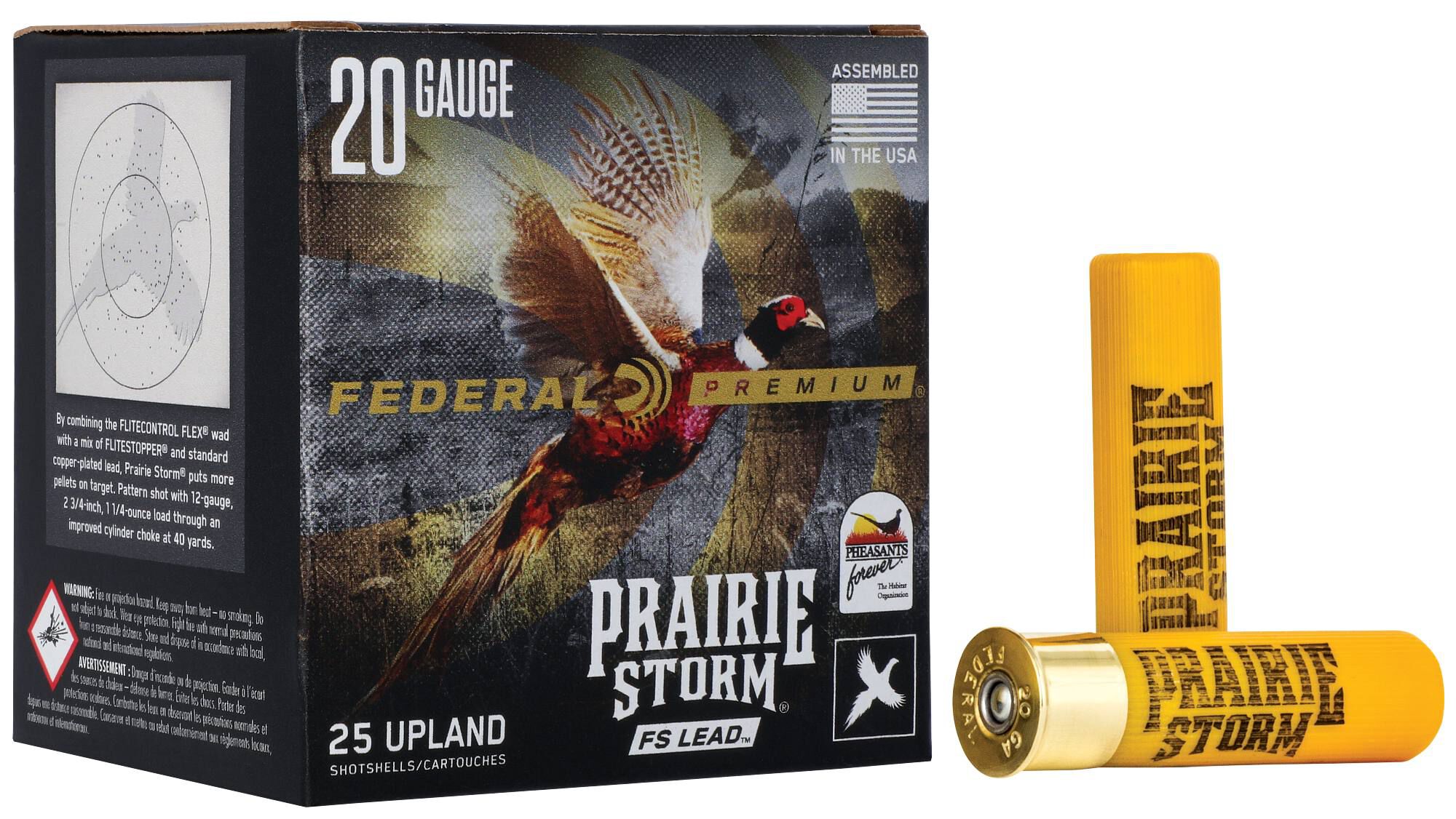 Buy Prairie Storm FS Lead 20 Gauge Ammo | 5 Shot, 1 1/4 oz, 3in