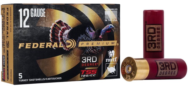 3rd Degree with HEAVYWEIGHT TSS, 12 Gauge, 5, 6 and 7 Shot, 3 in, 1 3/4 oz, 1250 fps