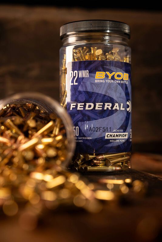 BYOB, 22 WMR, 50 Grain, Jacketed Hollow Point, 1530 fps
