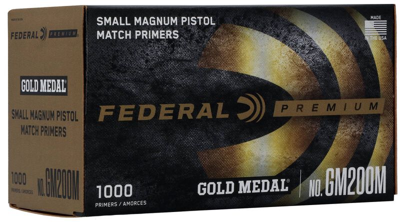 Gold Medal Centerfire Primer, Small Magnum Pistol Match