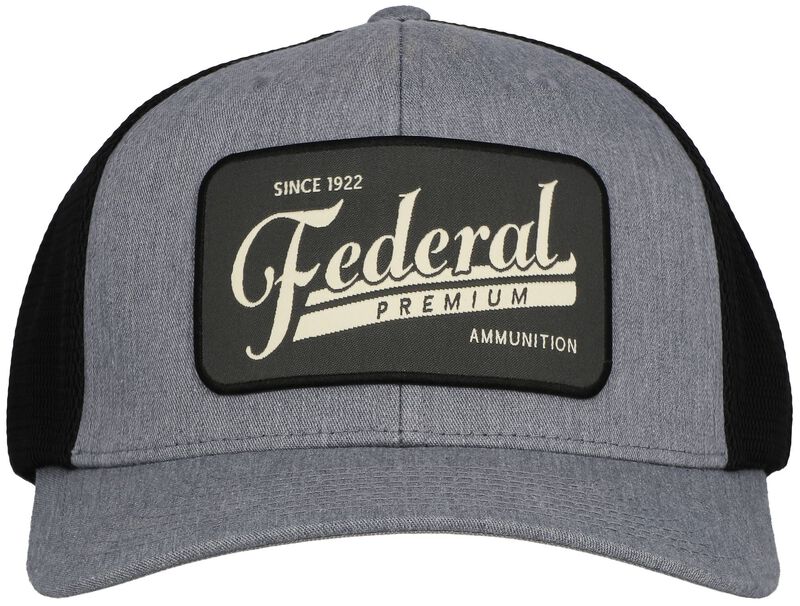 Federal Heritage Patch Hat Black, Cotton/Polyester, One Size Fits Most