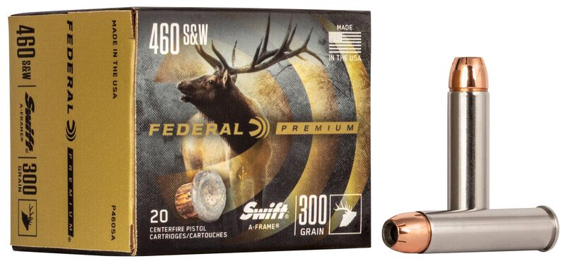 Swift A-Frame, 460 S&amp;W, 300 Grain, Swift A-Frame, 1750 fps