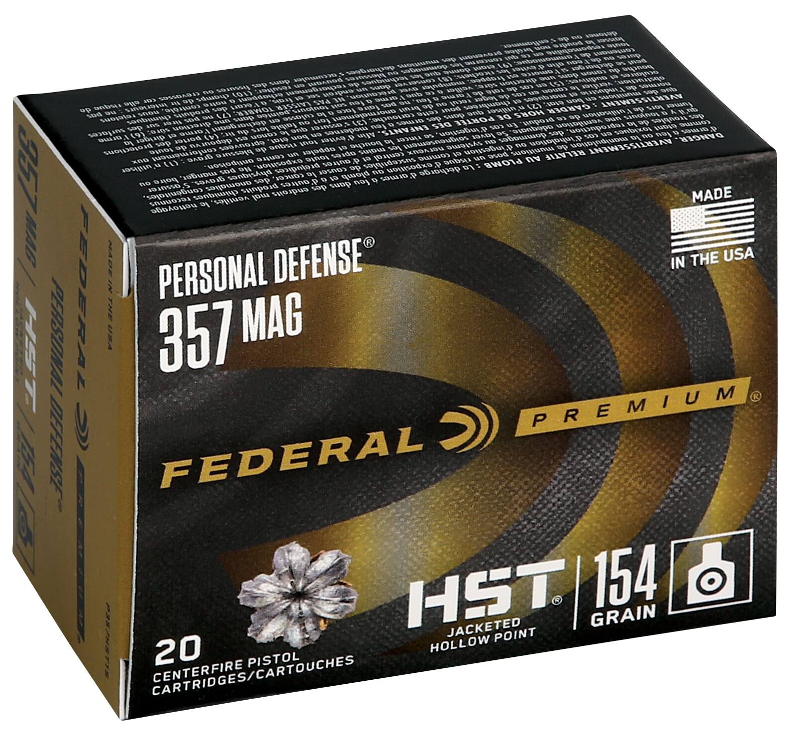 Buy Personal Defense HST, 357 Magnum, 154 Grain, HST