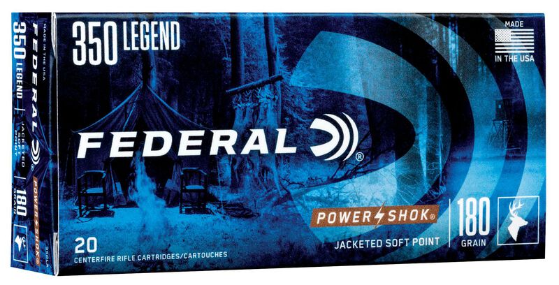 Power-Shok Rifle, 350 Legend, 180 Grain, Soft Point, 2100 fps