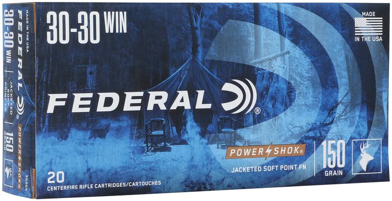 Power-Shok Rifle, 30-30 Win, 150 Grain, Jacketed Soft Point, 2390 fps
