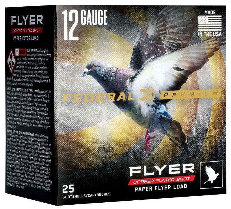 Paper Flyer, 12 Gauge, 7.5 Shot, 2-3/4 in, 1 1/4 oz, 1330 fps