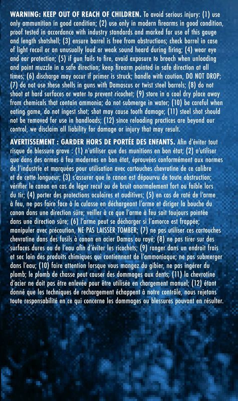 Top Gun, 12 Gauge, 8 Shot, 2-3/4 in, 1 oz, 1180 fps