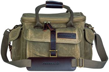 Premium Range Bag, Olive Drab, Waxed Canvas