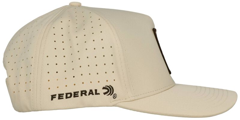 Federal/Waggle Pack Out Hat, Cream, One Size Fits Most