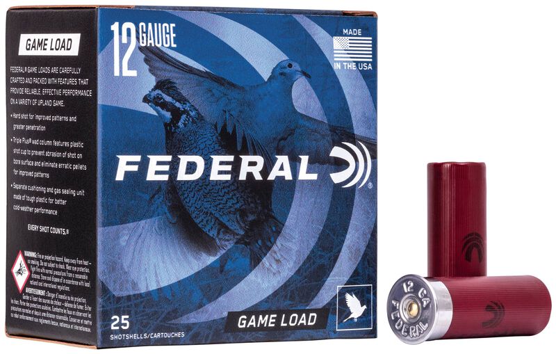 Game Load Upland, 12 Gauge, 8 Shot, 2-3/4 in, 1 oz, 1290 fps