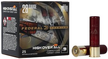 High Over All, 28 Gauge, 8 Shot, 2-3/4 in, 3/4 oz, 1250 fps