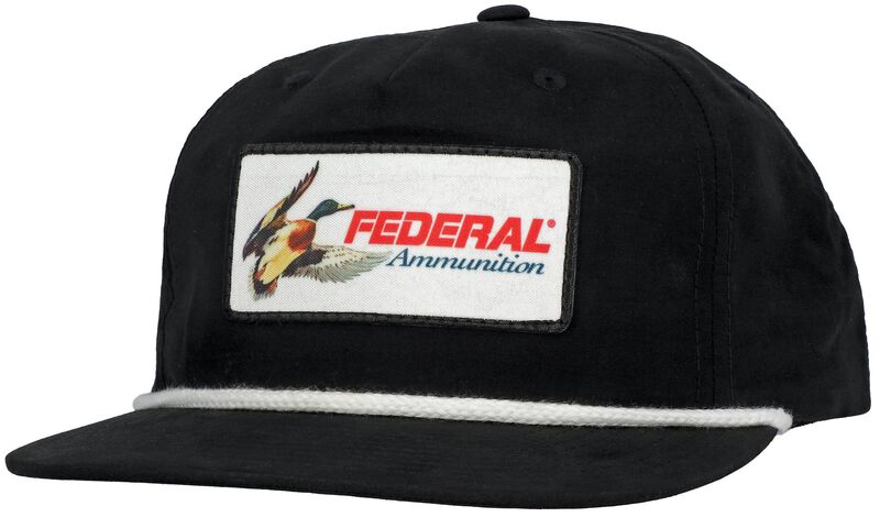 Federal Duck Patch White Rope Hat
