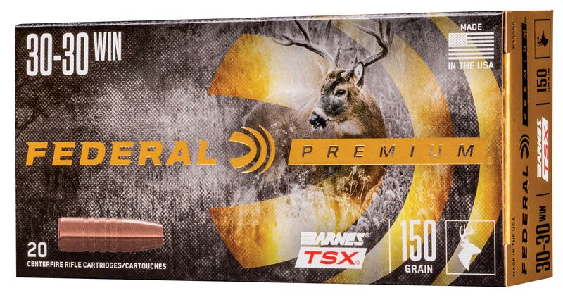 Barnes TSX, 30-30 Win, 150 Grain, Barnes Triple-Shock X Bullet (TSX), 2220 fps