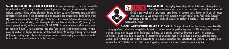 Power-Shok Rifle, 303 British, 180 Grain, Jacketed Soft Point, 2460 fps