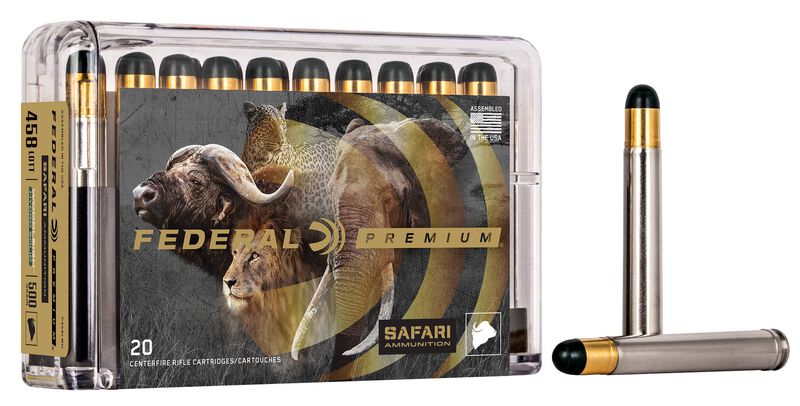 Safari Woodleigh Hydro Solid, 458 Lott, 500 Grain, Woodleigh Hydro Solid, 2250 fps