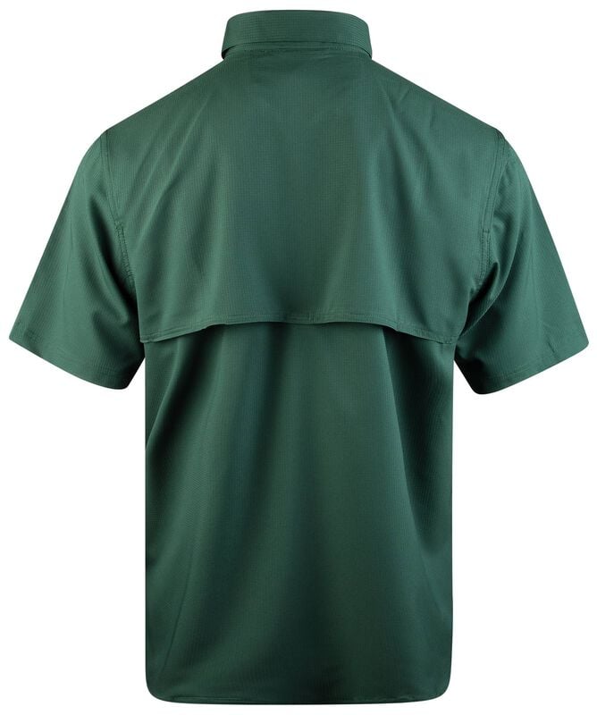 Federal Performance S/S Fishing Shirt Green, Green, Small