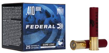 Game Load Upland Hi-Brass, 410 Bore, 7.5 Shot, 2-1/2 in, 1/2 oz, 1200 fps