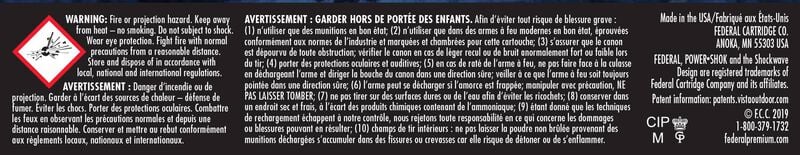 Power-Shok Rifle, 243 Win, 100 Grain, Jacketed Soft Point, 2960 fps