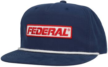 Federal Logo Patch White Rope Hat
