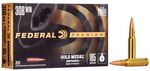 Gold Medal Berger, 308 Win, 185 Grain, Berger Jugernaught OTM, 2600 fps