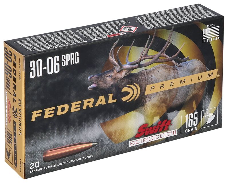 Swift Scirocco II, 30-06 Springfield, 165 Grain, Swift Scirocco, 2800 fps