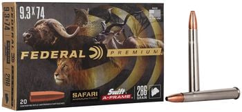 Safari Swift A-Frame, 9.3x74R, 286 Grain, Swift A-Frame, 2360 fps