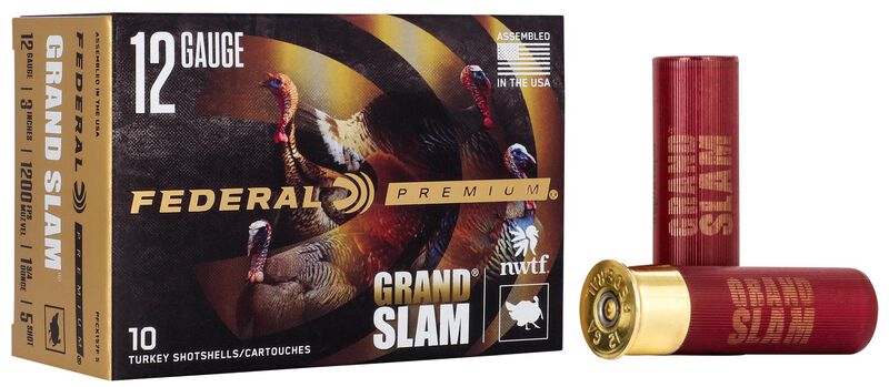 Grand Slam, 12 Gauge, 5 Shot, 3 in, 1 3/4 oz, 1200 fps