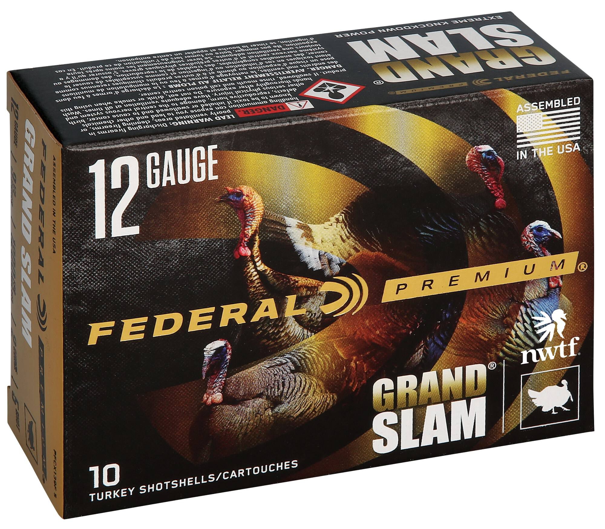 Federal 12 ga 2oz #5 Grand Slam – Powerful 12 Gauge Turkey Loads, 1200 fps, 10 Rounds - Image 2