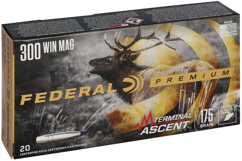 Terminal Ascent, 300 Win Mag, 175 Grain, Terminal Ascent, 3030 fps