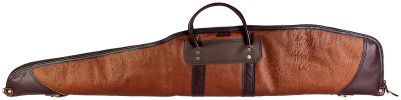 Federal/Duluth Pack Bison Leather Rifle Case, Brown, 52 inch x 10 inch x 3 inch