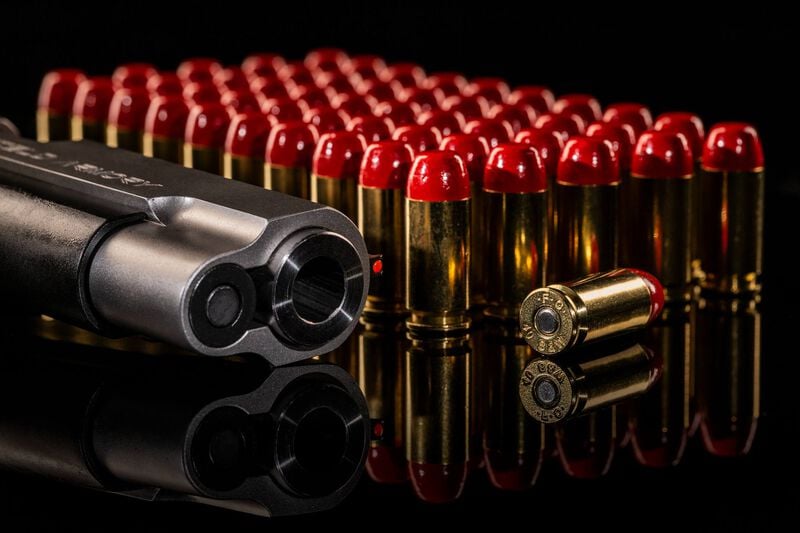 Syntech Range, 40 S&amp;W, 165 Grain, Syntech Jacket Flat Nose, 1060 fps