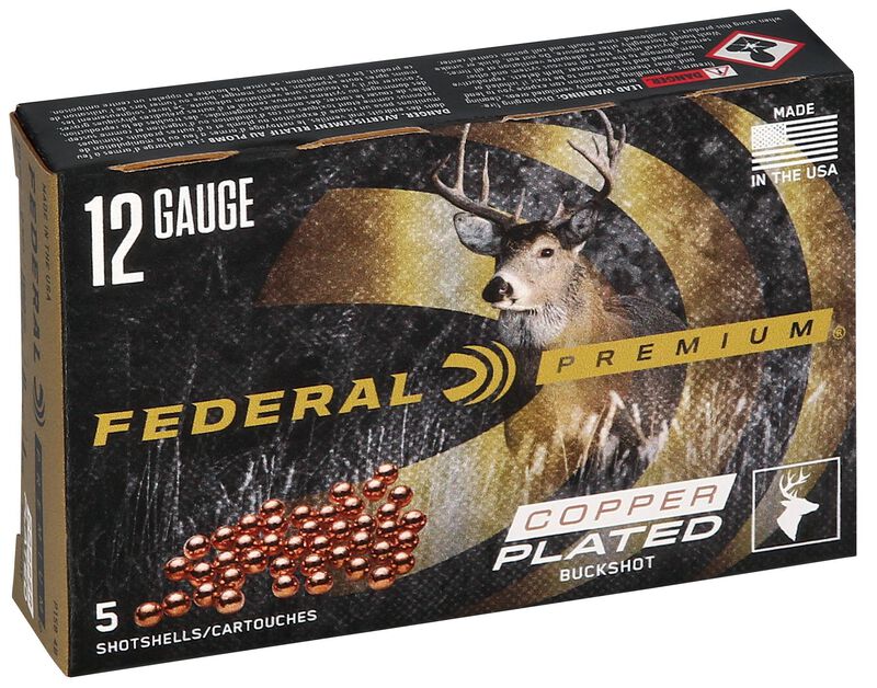 Buckshot, 12 Gauge, 4 Buck Shot, 3 in, 1100 fps