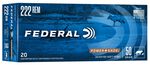 Power-Shok Rifle, 222 Rem, 50 Grain, Jacketed Soft Point, 3140 fps