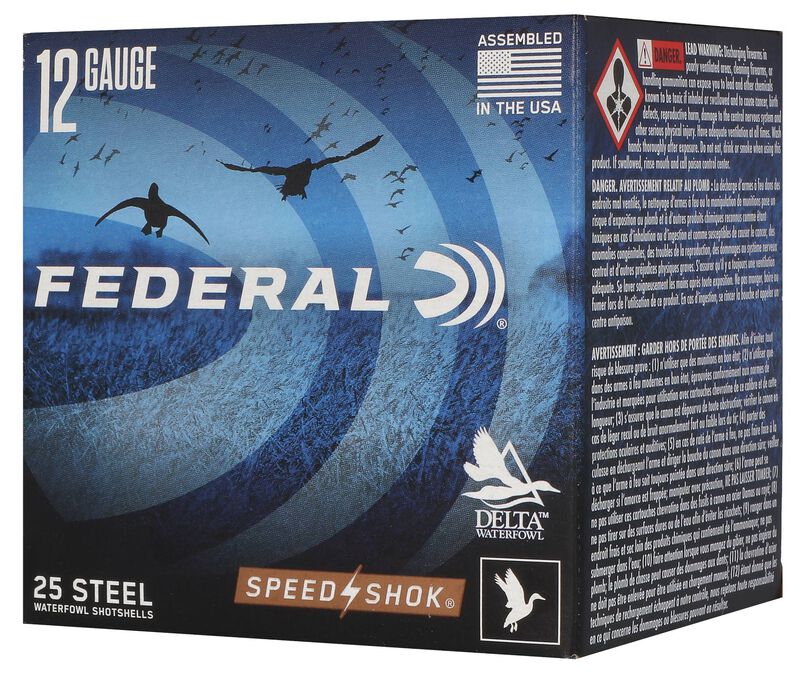 Speed-Shok, 12 Gauge, 4 Shot, 2-3/4 in, 1 1/8 oz, 1500 fps