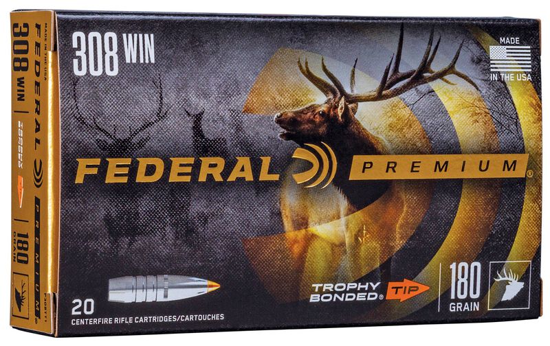 Trophy Bonded Tip, 308 Win, 180 Grain, Trophy Bonded Tip, 2620 fps