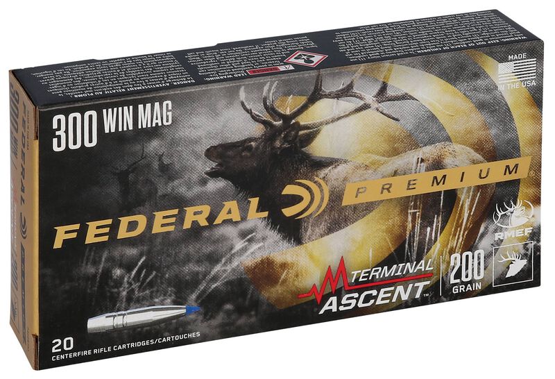 Terminal Ascent, 300 Win Mag, 200 Grain, Terminal Ascent, 2810 fps