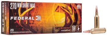 Fusion Rifle, 270 WSM, 150 Grain, Fusion Soft Point, 3060 fps
